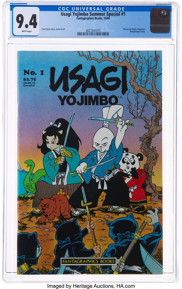 Usagi Yojimbo Takes Over Heritage Auctions Today