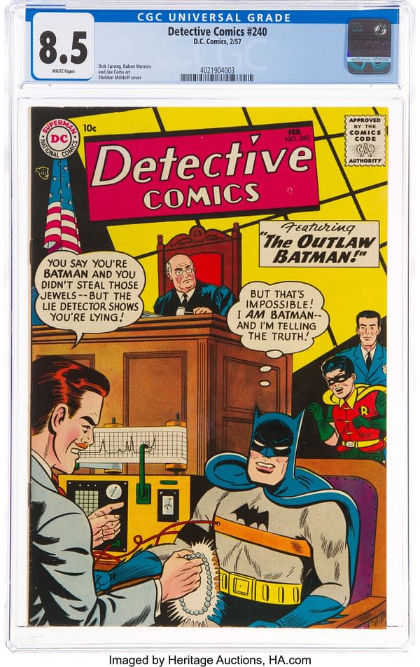 Batman On Trial At Heritage Auctions Today