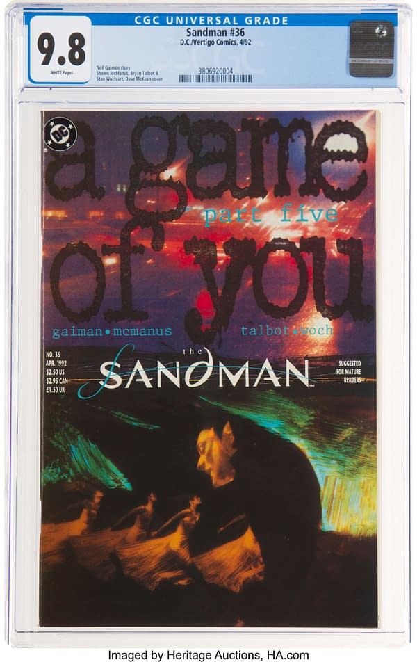 Sandman #36, $56 at auction so far