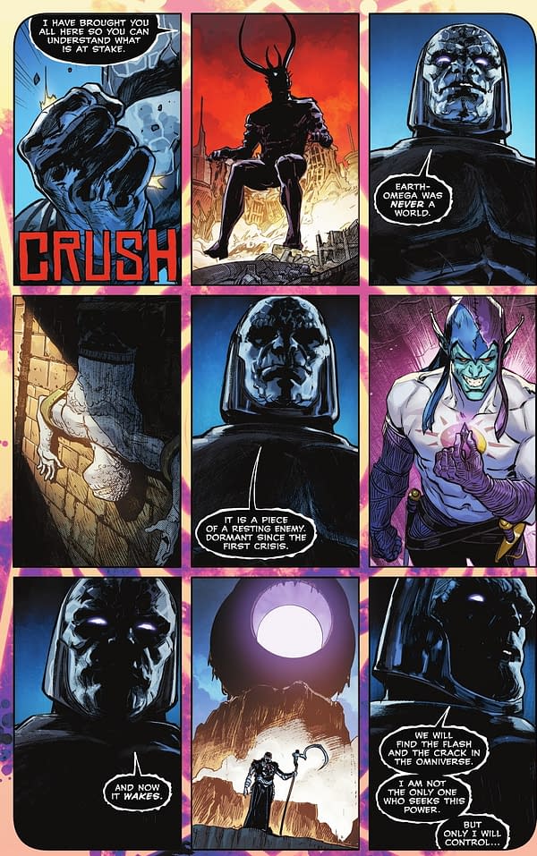 Dark Crisis From DC Comics - What Dan DiDio Wanted To Call Metal