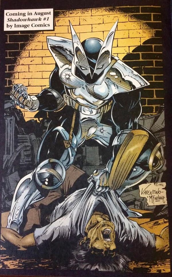 The Return Of Jim Valentino's ShadowHawk In August 2022
