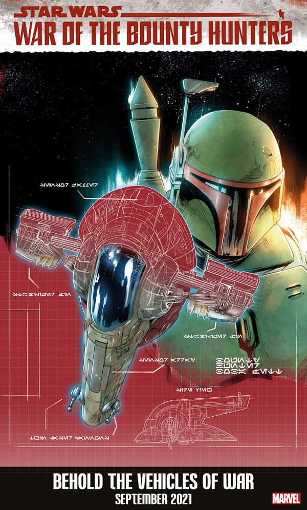 Star Wars Gets Bounty Hunter Ship Variant Covers By Paolo Villanelli