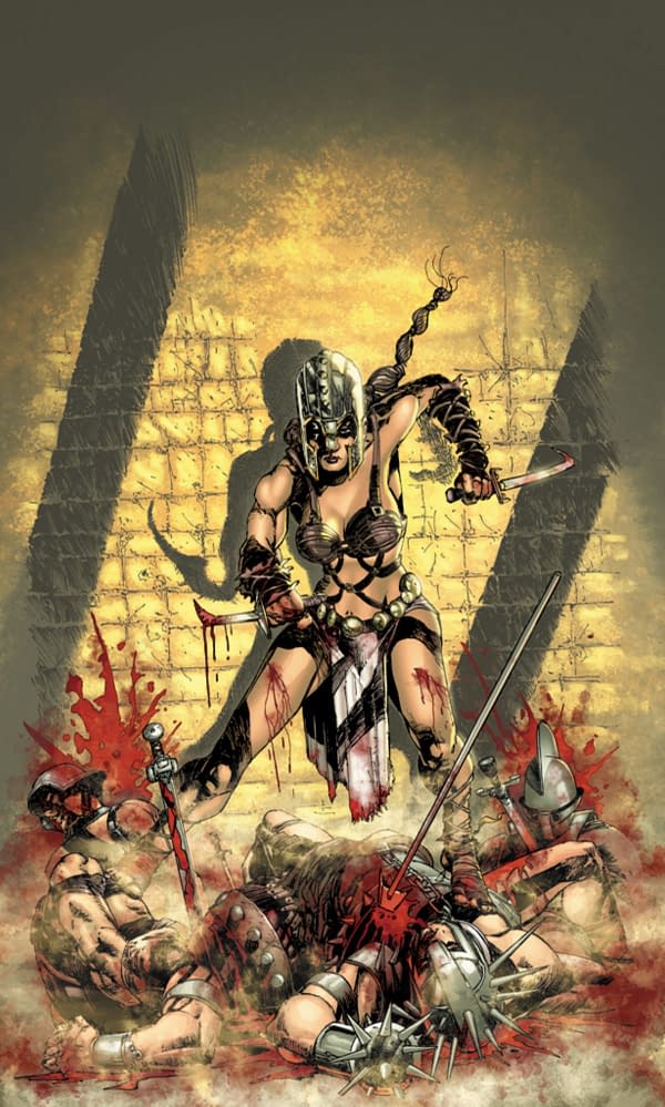 First Look at Dan Gordon and John Stanisci's Gladiatrix Graphic Novel