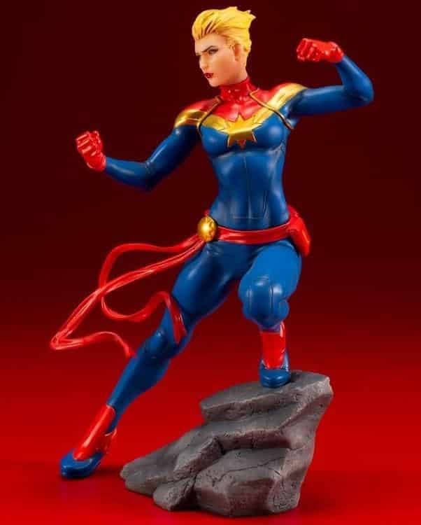 captain marvel figurine