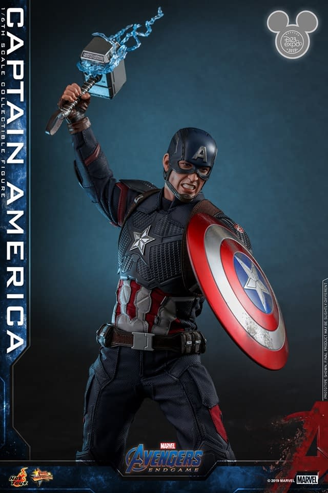 hot toys captain america d23
