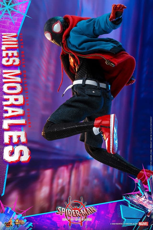 Spider Man Miles Morales Hits The Streets With New Hot Toys Figure