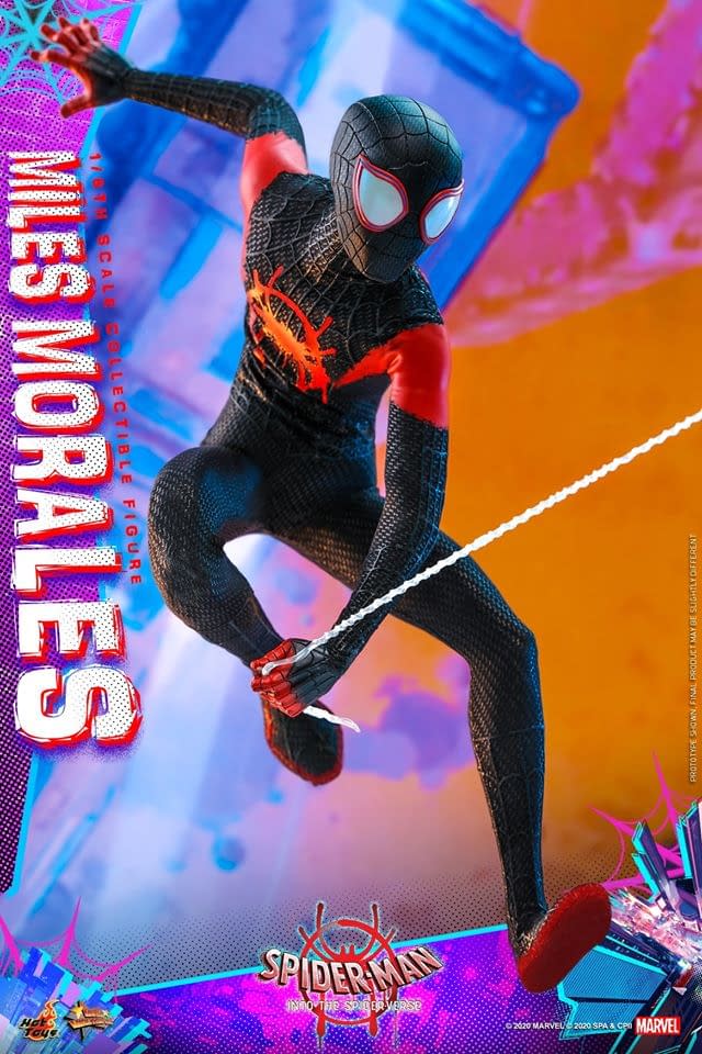 Spider Man Miles Morales Hits The Streets With New Hot Toys Figure