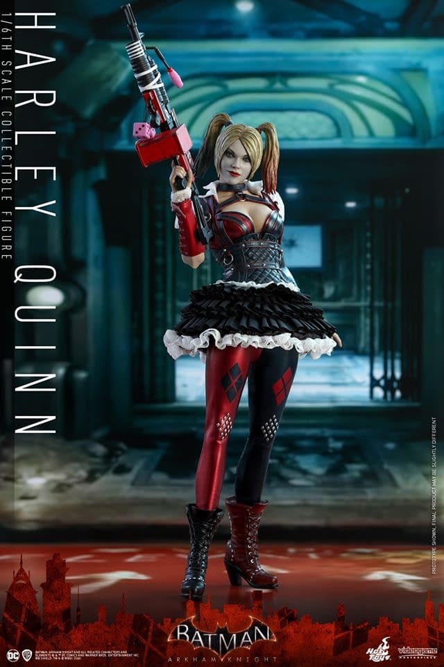 hot toys harley quinn arkham