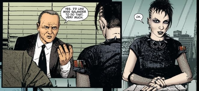 Preview Of Dc Vertigo S The Girl With The Dragon Tattoo And A Comparison With The Dupuis Version