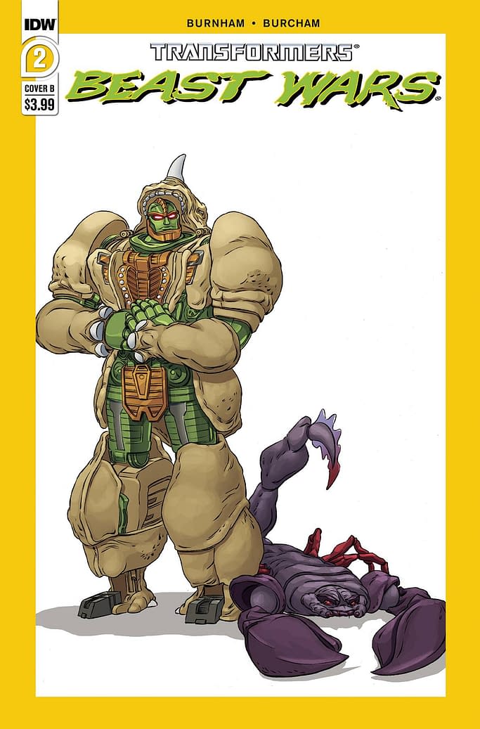 TRANSFORMERS BEAST WARS #2 CVR A JOSH BURCHAM