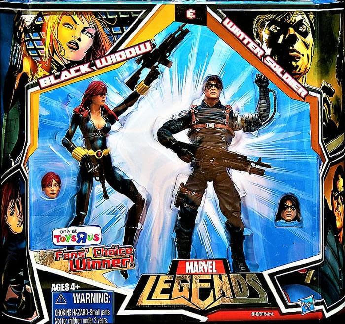 marvel legends bucky and falcon 2 pack