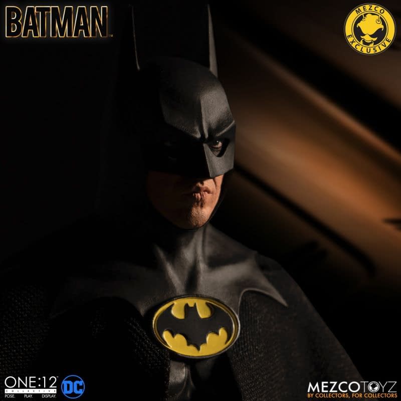 mezco michael keaton batman