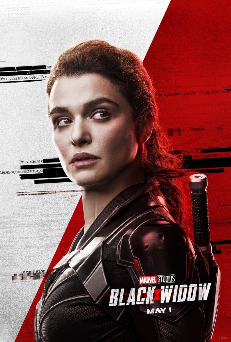 "Black Widow" New TV Spot and 4 New Character Posters