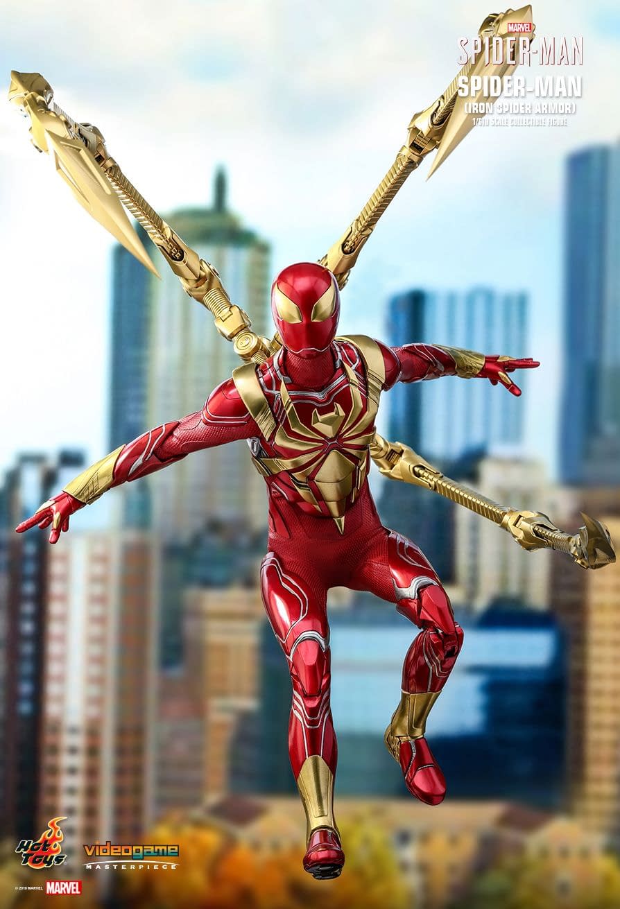 iron spider suit action figure