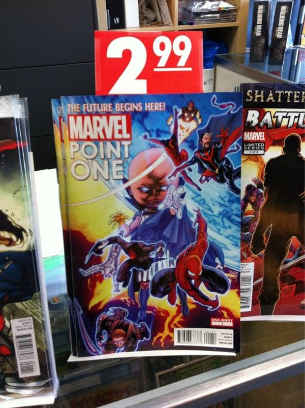 How Little Will Your Store Sell Marvel's Point One For? (UPDATE)