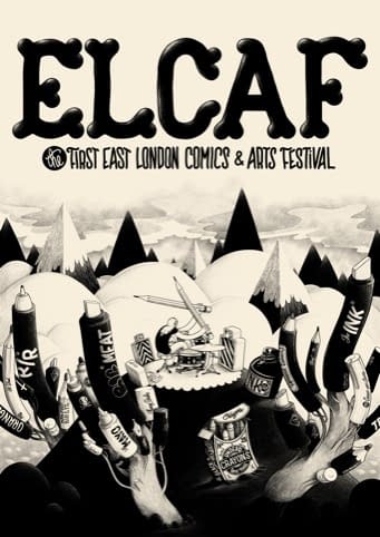 The East London Comics Art Festival, Tomorrow. In Terribly Fashionable Shoreditch, Don't You Know.