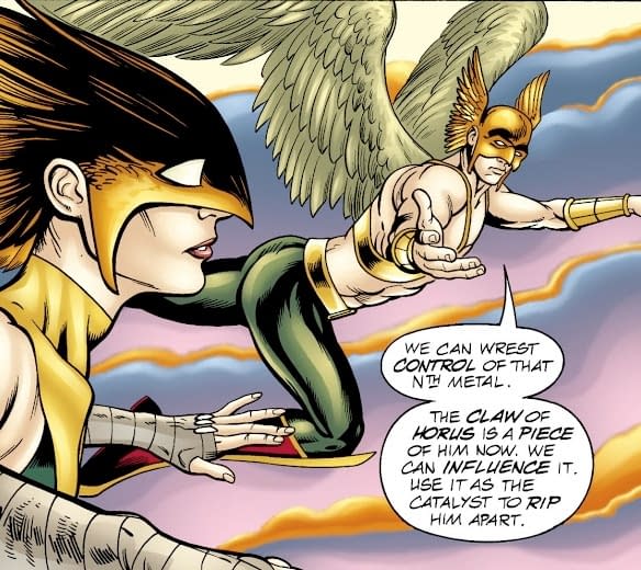 Hawkman's Ultimate Weapon: The Claw of Horus