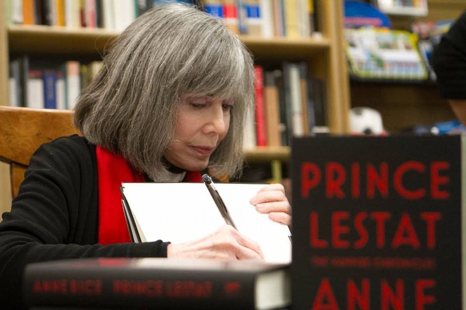 Anne Rice at Signing, photo by Mary Anne Butler
