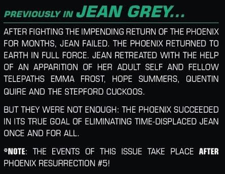 X-Men: Bland Design &#8211; All Good Things Must Come to an End in Jean Grey #11