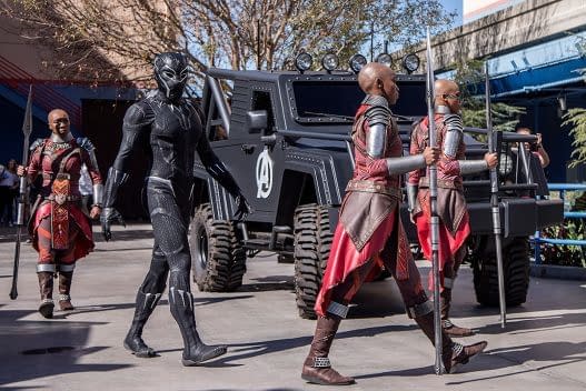 Guests Can Now Meet Black Panther and the Dora Milaje at Disneyland Resort