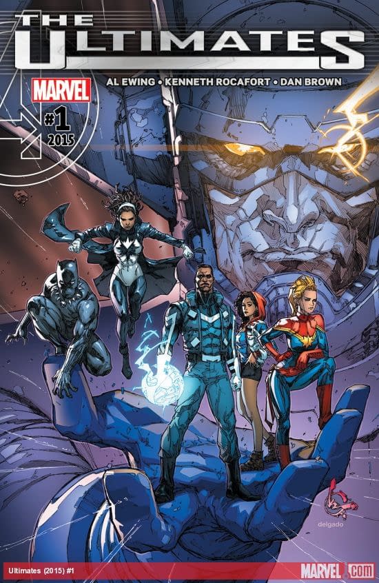 Ultimates #1 cover by Kenneth Rocafort