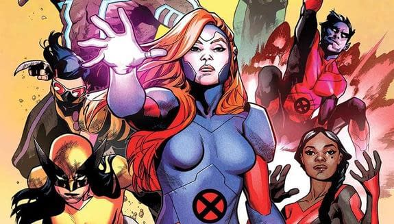 X-Men: Red #1 variant cover by Mahmud Asrar and Ive Svorcina