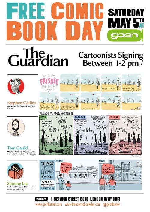 Free Comic Book Day, May 5th 2018, All Across London