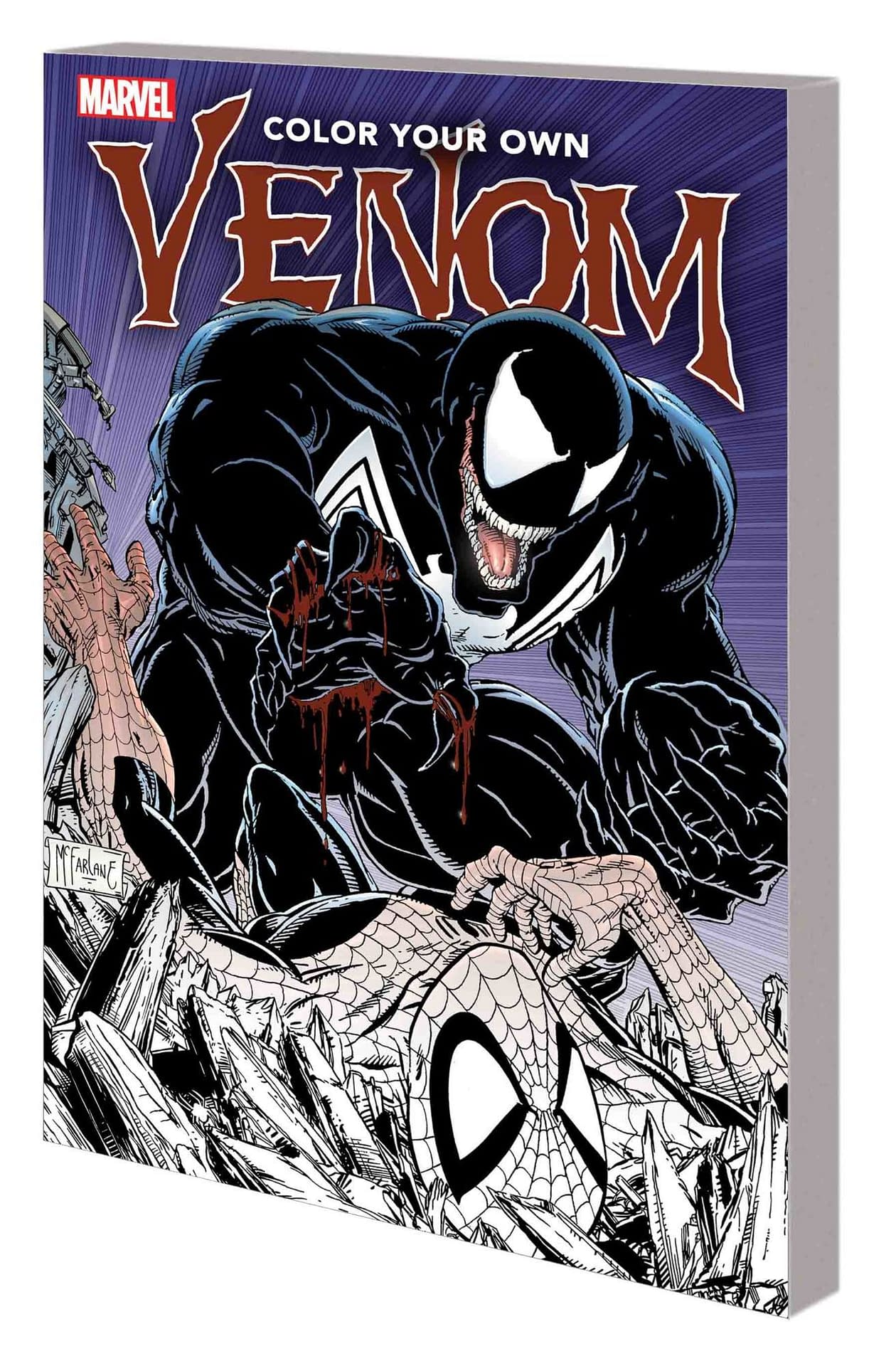 Get Those Black Crayons Ready for Color Your Own Venom