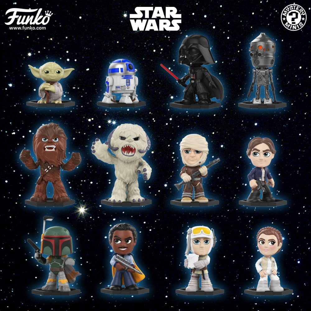 Target Exclusive Star Wars The Empire Strikes Back Yoda Funko Mystery Minis 1/6 