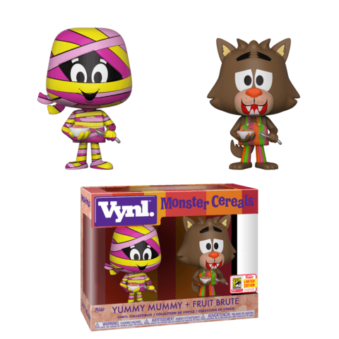 Funko SDCC Vynl Yummy Mummy Fruite Brute two pack