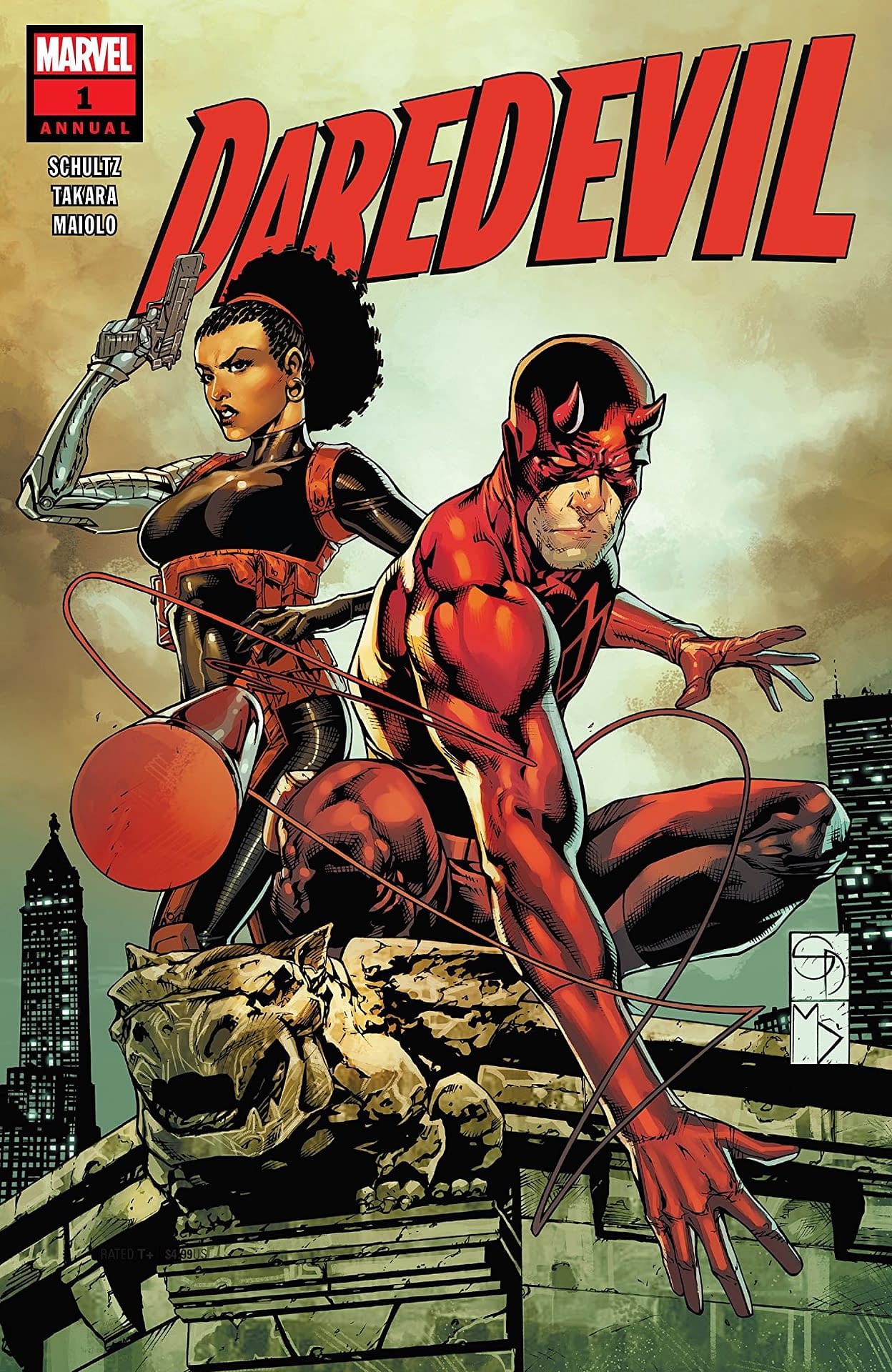 USA, 1989 Daredevil Annual # 4 Dr. Strange, Spiderman 