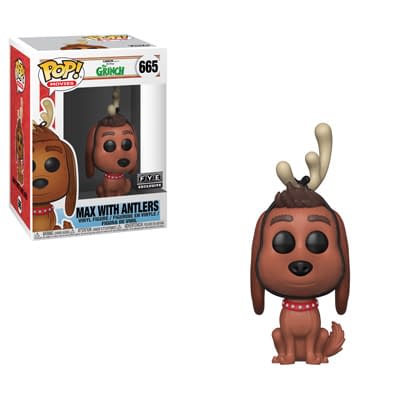 Funko The Grinch Max with Antlers FYE