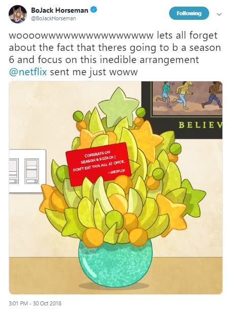 BoJack Horseman Season 6 Gets Go-Ahead from Netflix