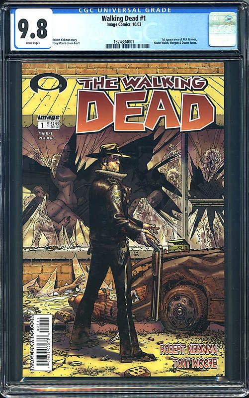Comic Connect Walking Dead #1 CGC