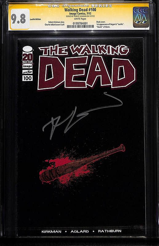 Comic Connect Walking Dead 100 Lucille Edition