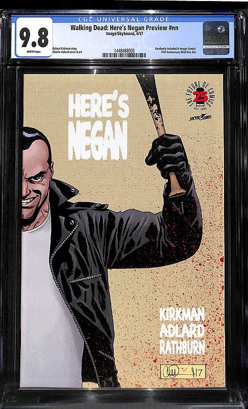 Comic Connect Walking Dead Here's Negan Preview