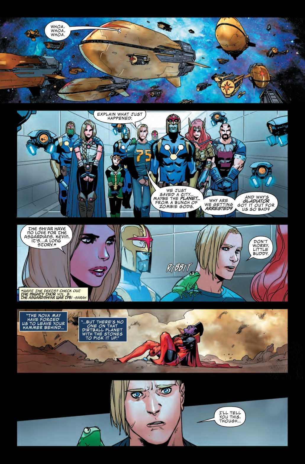 Thunderstrike a Victim of Social Media Backlash in Asgardians of the Galaxy #4