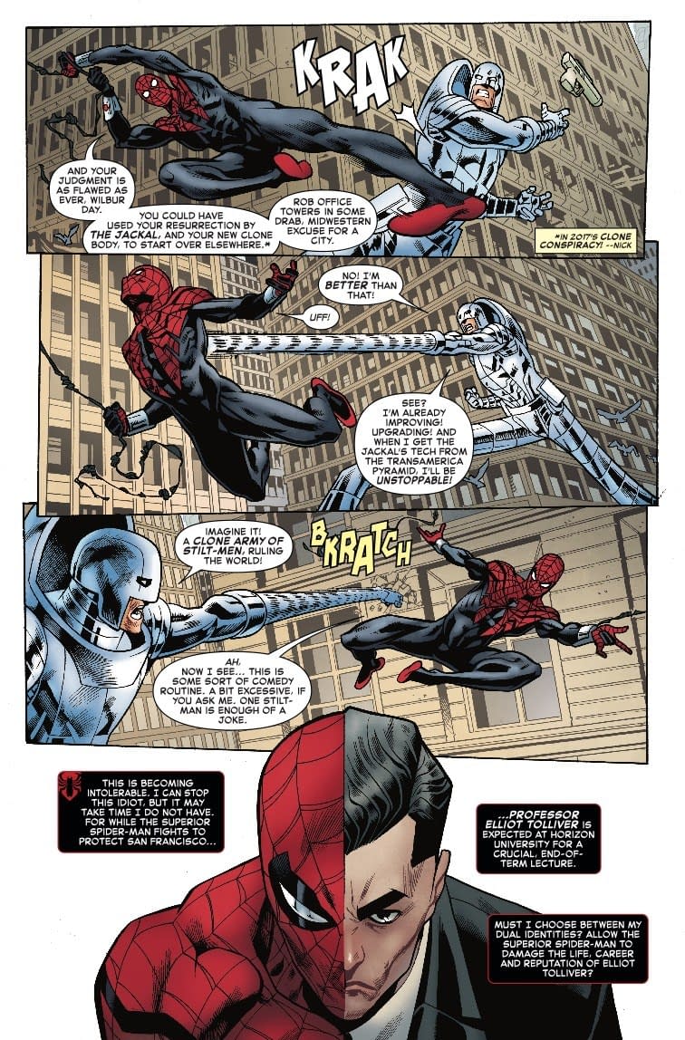 Into the Stilt-Verse: Stilt-Man Has a Terrifying Plan in Next Week's Superior Spider-Man #1