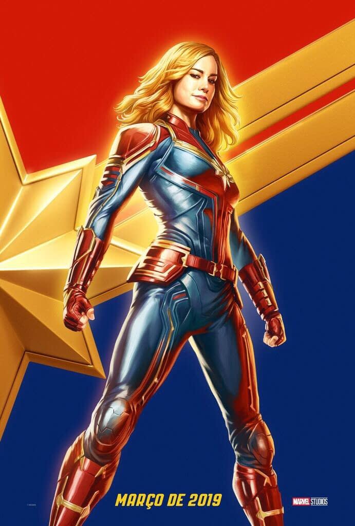 Carol Danvers Stands Tall in This New Poster for Captain Marvel