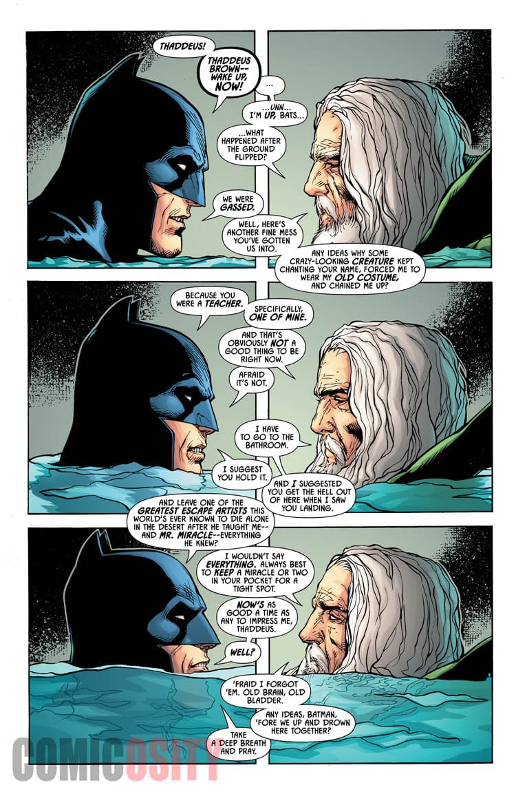 A Bad Time To Run Out Of Shark Repellent In This Week S Detective Comics 997 A Bad Time To Run Out Of Shark Repellent In This Week S Detective Comics 997