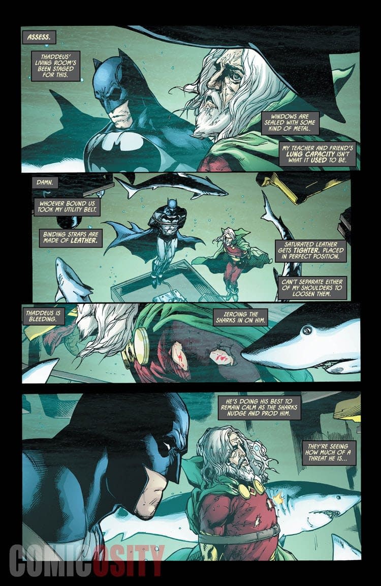 A Bad Time To Run Out Of Shark Repellent In This Week S Detective Comics 997 A Bad Time To Run Out Of Shark Repellent In This Week S Detective Comics 997