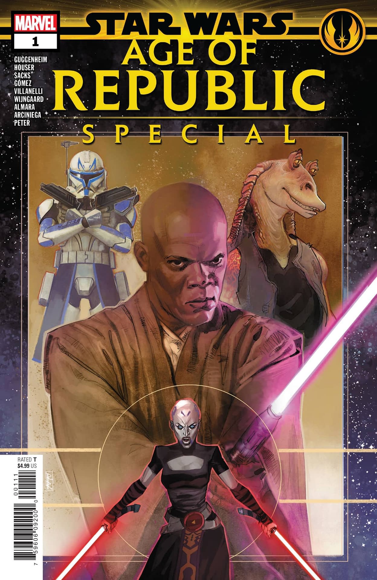 Jar Jar Binks Does Not Appear in This Preview of Next Week's Star Wars Age of Republic Special