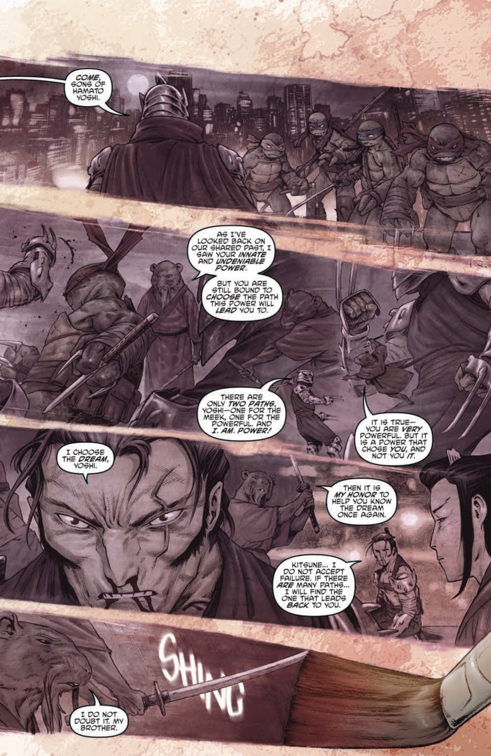 What Does Hell Look Like for Shredder? A Shredder in Hell #1 Preview