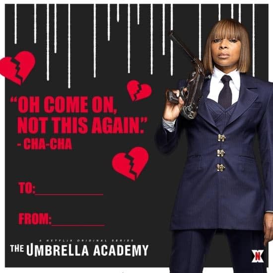 umbrella academy valentines