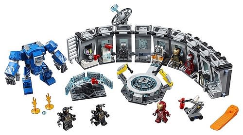 LEGO Avengers Endgame Iron Man Hall of Armor 2