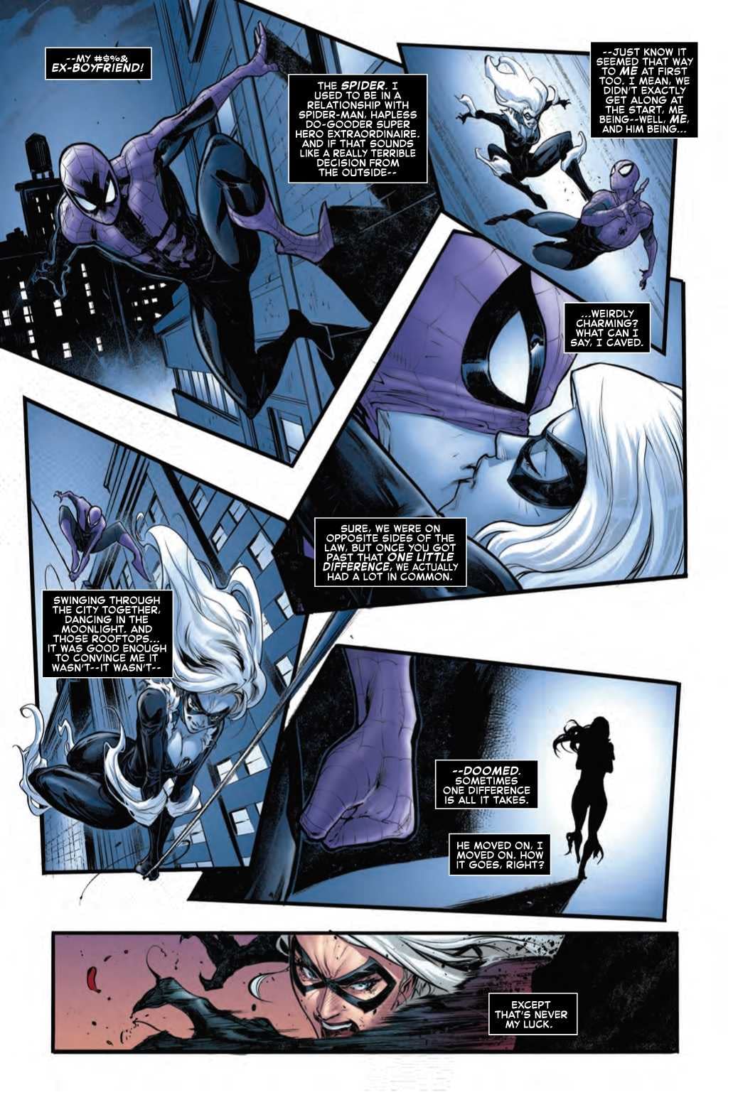 Black Cat Having Sex Dreams About Spider Man In Next Weeks Amazing Spider Man 16hu 7201