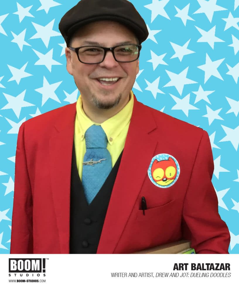 Art Baltazar Launches Graphic Novel Trilogy with Drew and Jot: Dueling