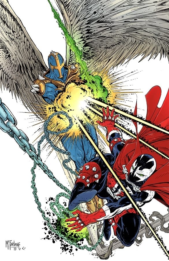 Todd McFarlane Self-Swipes Amazing Spider-Man For Spawn #298 and the War To 300
