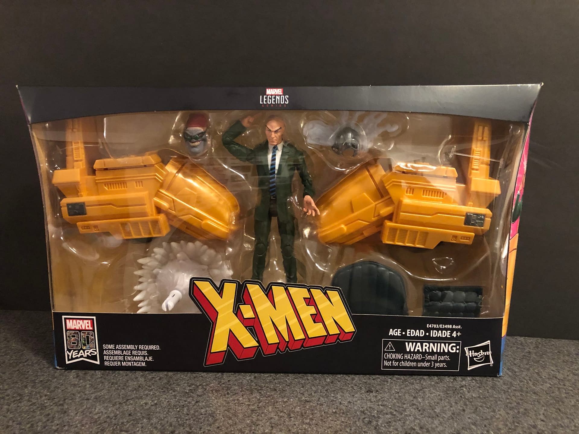 Marvel Legends 6" Professor X Hover Chair New Sealed Mint Ultimate Riders X-Men 
