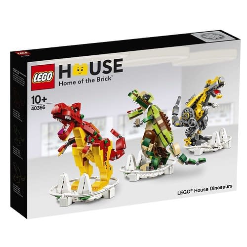 LEGO House Dinosaurs Announced, Available April 17 at The LEGO House Store